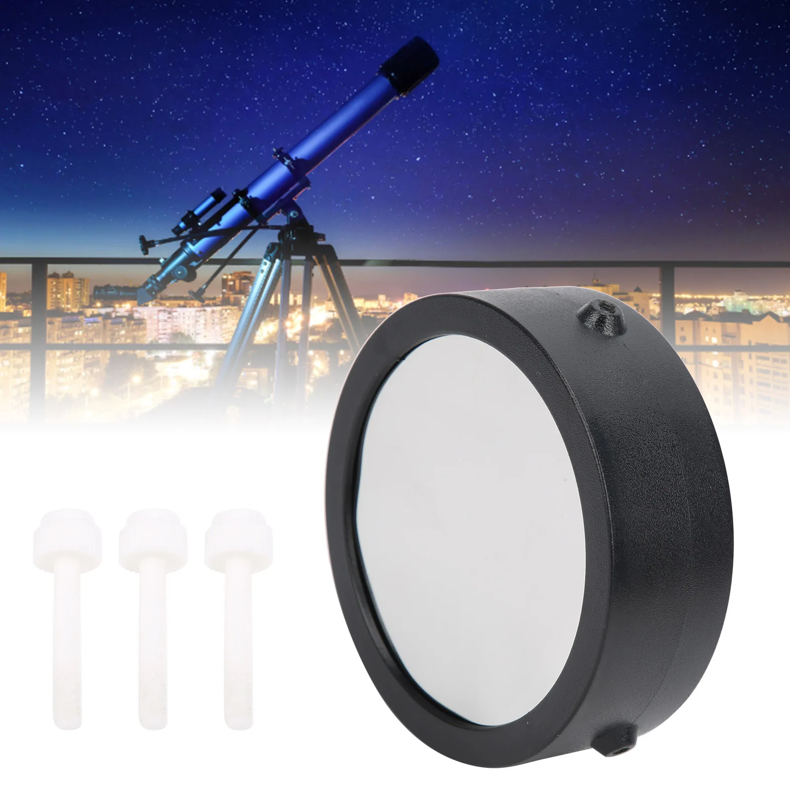 Película de filtro Solar para telescopio, 60/70/80/90mm, 100mm, para observación Solar, 60-90mm