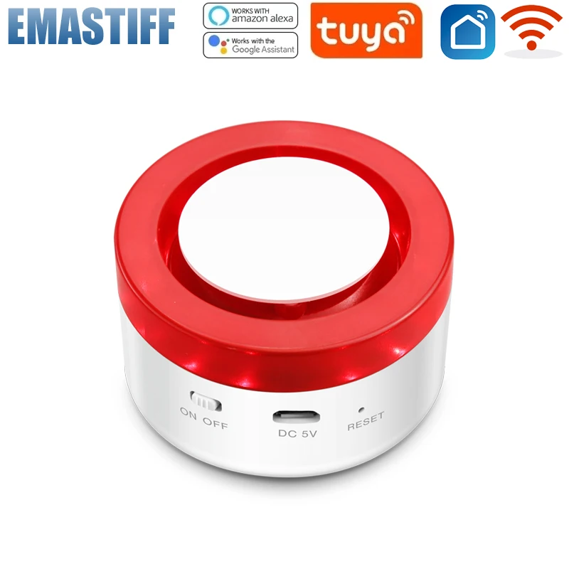 Système d'alarme de sécurité sans fil WIFI, Kit d'alarme anti-cambriolage pour la maison, capteur de