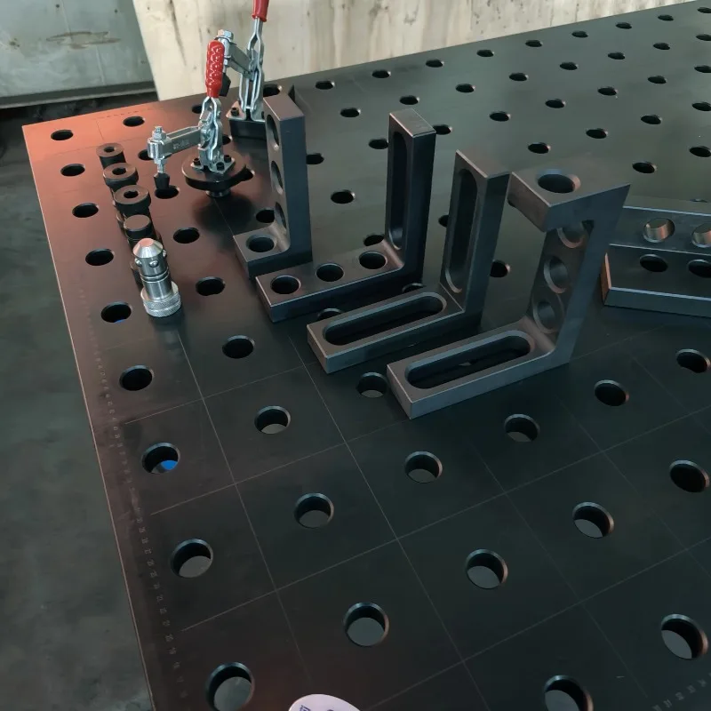 China cast iron 3d welding table and welding fixture