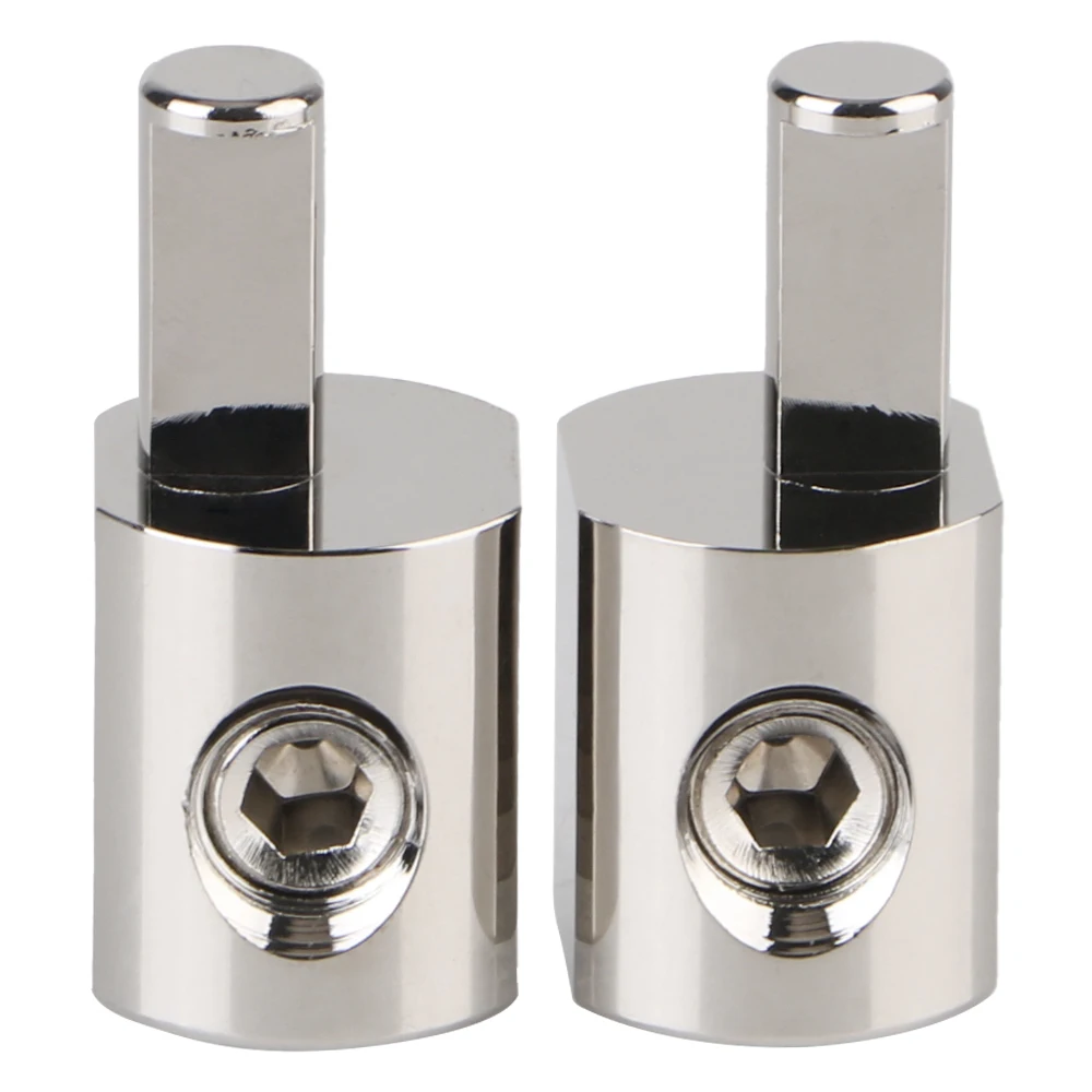 Modified Power Amplifier 1/0 AWG To 4 AWG Input Adapter Car Audio Ring Terminals 2pcs Power Ground Wire Terminal Adapter