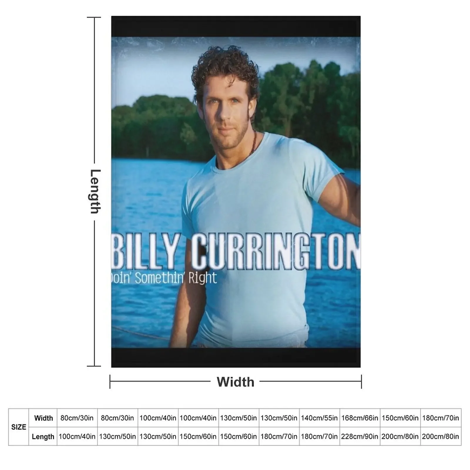Billy currington doin somethin right Throw Blanket valentine gift ideas Picnic Extra Large Throw Luxury Throw Blankets