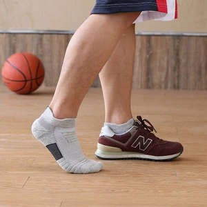 1/3 Paar nicht rutschfußballocken Socken Männer kurze Baumwollsocken Langer Tube-Fußball-Basketball Sportsocken atmungsaktives Deodorant 39-45 10 Hauptverkaufsfußballsocken - №2