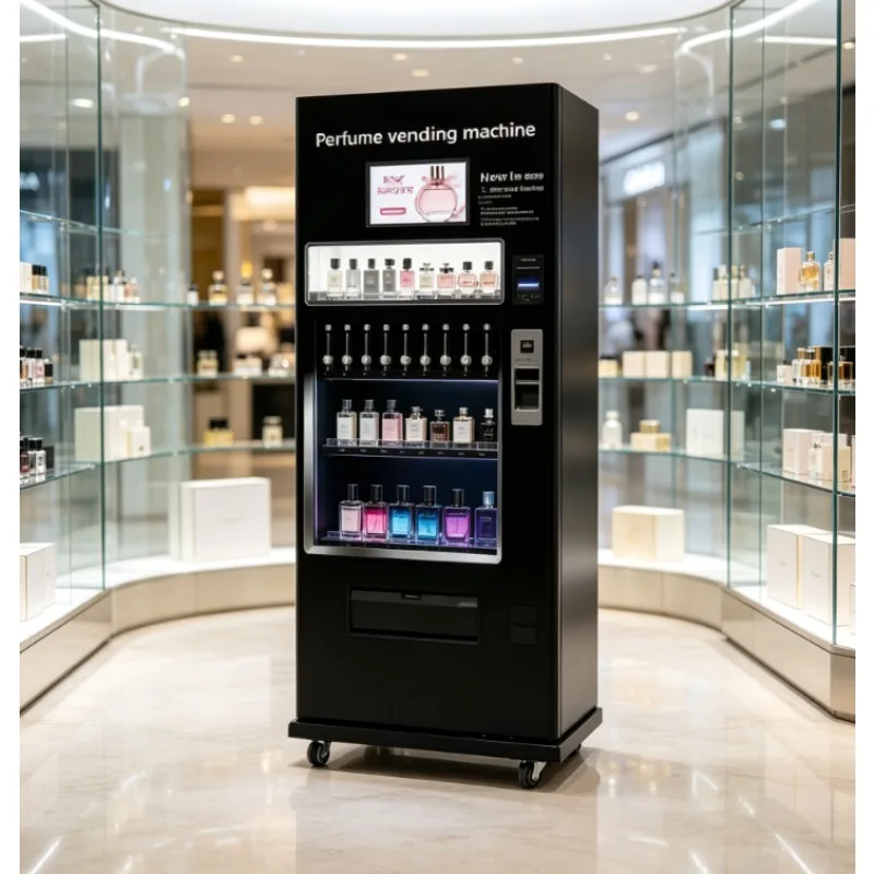 Commercial Vertical Perfume Vending Machine24-Hour Unattended Operation10 Nozzles10.1