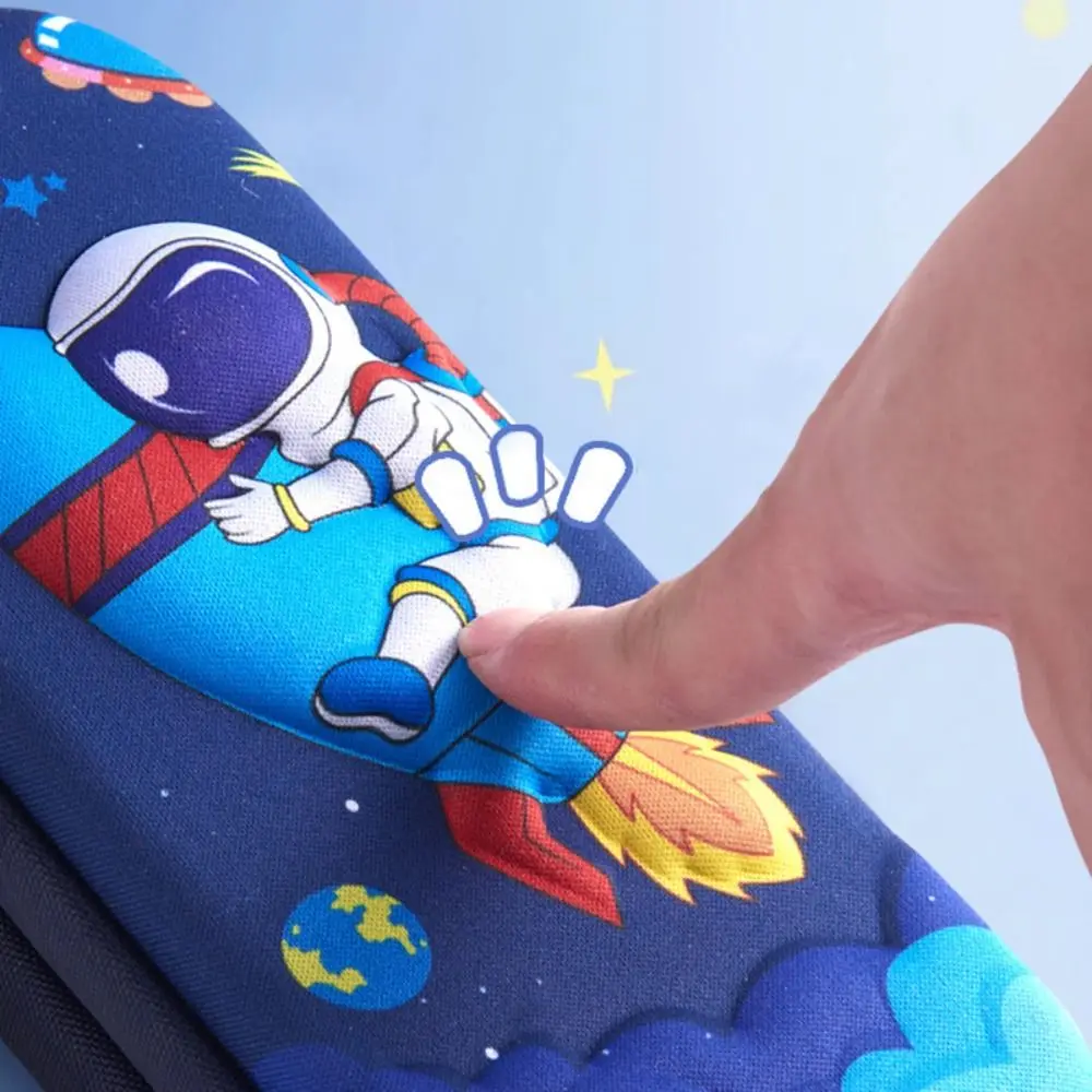 EVA Pencil Case Cartoon Double-layer Large Capacity Pen Bag Waterproof 3D Pen Box Student