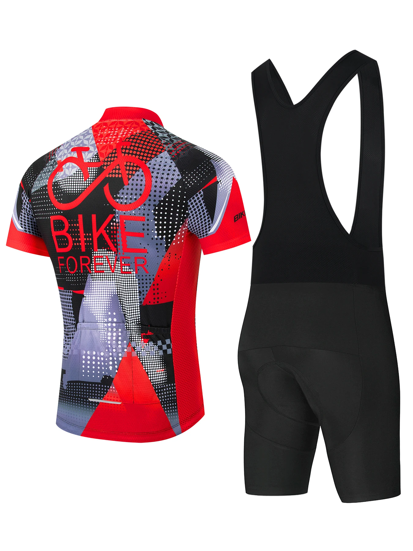2027 Bicycles Cycling Jersey Set MTB Mens Cycling Maillot Summer Cycle T-Shirt Bib Shorts Suit Triathlon Mountain Bike Clothes view 2