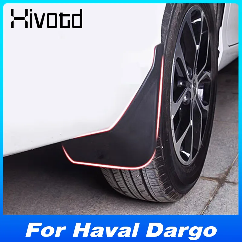 

For Haval Dargo 2020-2023 Car Exterior Modification Accessories Fender Cover Plastic Splashproof Mudguard Auto Trim Protection