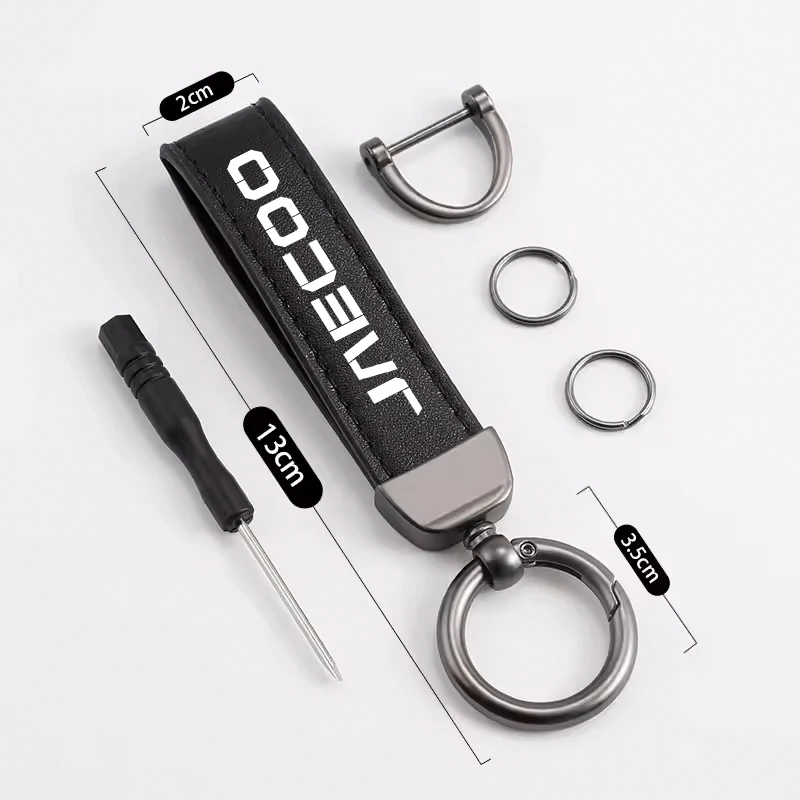 Car Key Cover Pendant Keychain PU Leather Keyring For Chery Jaecoo Tiggo 7 Pro 4 3 Gx EQ7 E3 Amulet Fora IQ Fulwin 2 Arrizo 6 QQ