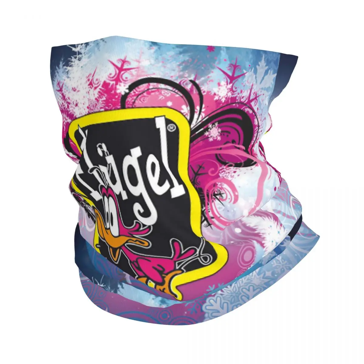 

Flugel Logo Let The Duck Out Bandana Neck Gaiter Printed Flugel Wrap Scarf Multi-use Cycling Scarf for Men Women Adult Windproof