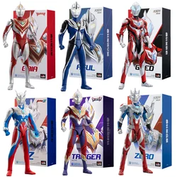 ZD Toys Ultraman Tiga Action Figure Joint Movable Agul Geed Trigger Ace Seven Jack Ultraman Adult Collection Figure Gift