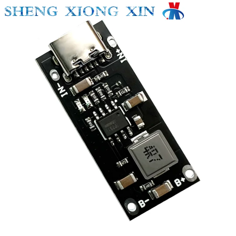 

5pcs/Lot 3A High Current Polymer Lithium Ternary Battery Charging Board 5V To 4.2V/4.35V Support Type-C Input