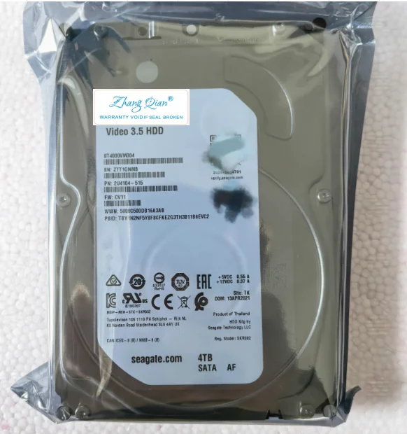 For ST4000VX000 4TB surveillance level 3.5 inch vertical CMR 4T NAS desktop video recorder