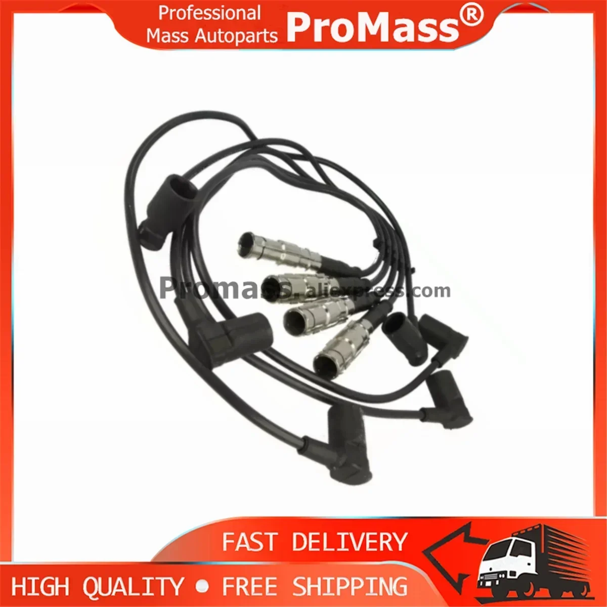 

Ignition Spark Plug Wire For Mercedes W201 C123 W123 W124 W463 ZEF466 1 set
