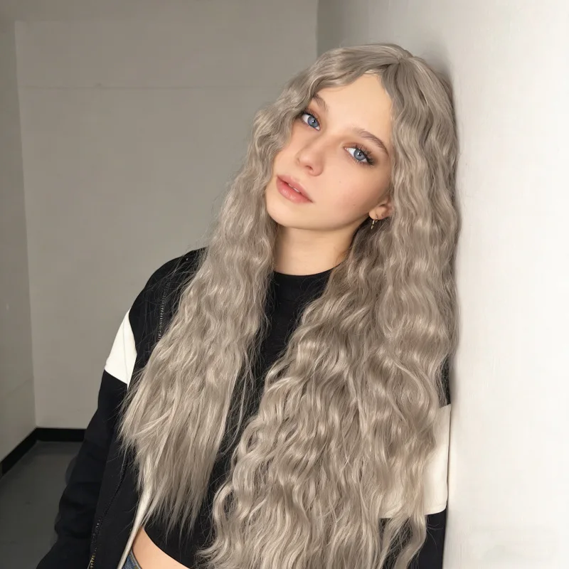 European and American fashion wavy synthetic hair wig