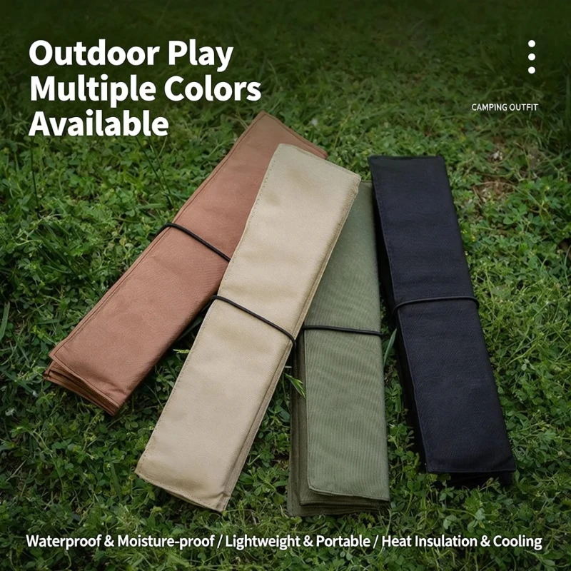 Pacoone Outdoor Camping-Sitzkissen Tragbare Picknickdecke Komfortables Reise-Sitzkissen für Wandern, Picknicks und Camping