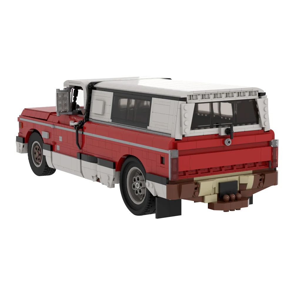 

MOC Street Outlaws Farmtruck Model Building Block Sets Agricultural Trucks DIY Creative Car Brick Toy Adult Gift For Boys