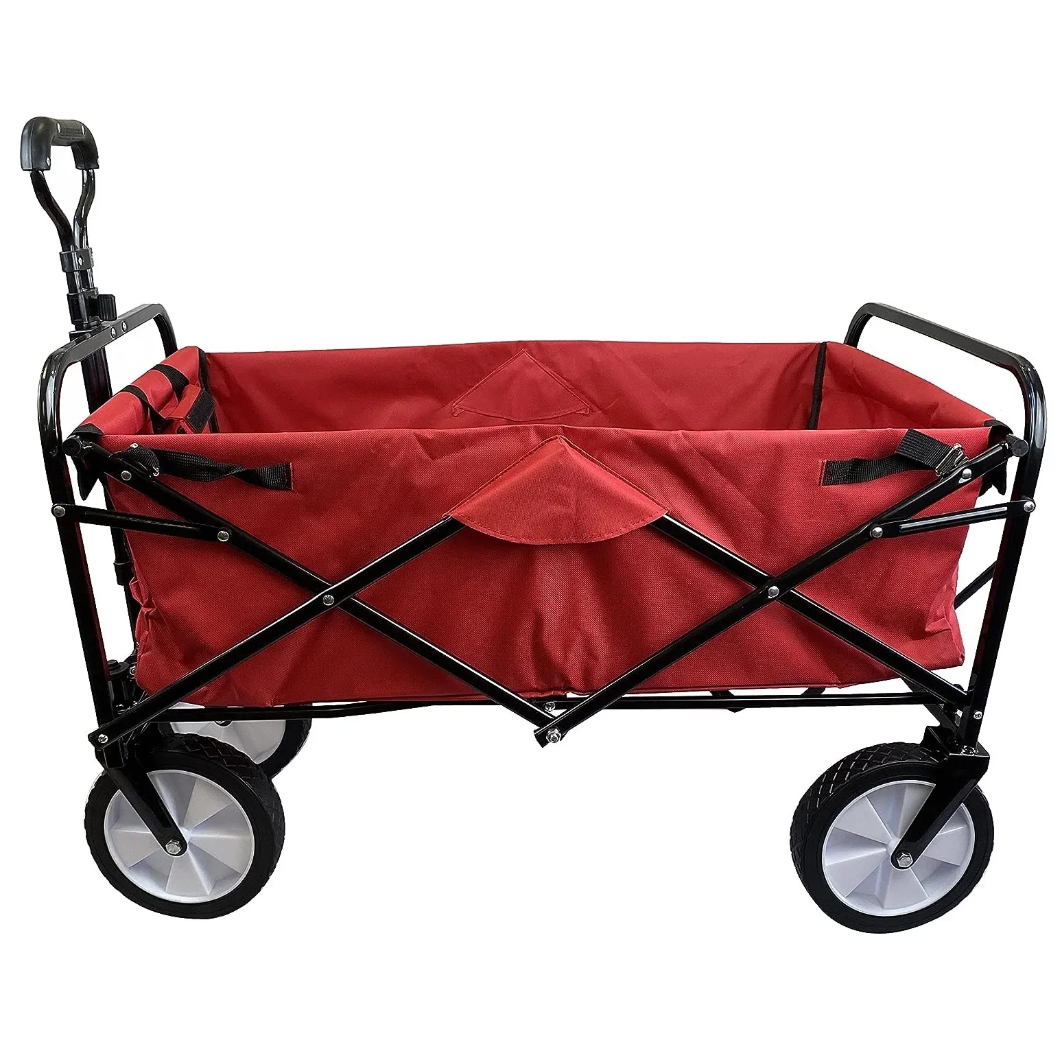 Collapsible Wagon Truck Heavy  Collapsible  Wagon Folding Beach Wagon Red Green Grey