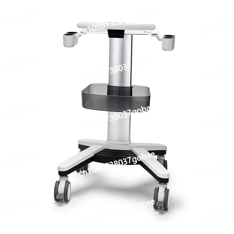 

Notebook Ultrasound Cart, Monitor Clinic Trolley, Silent Mobile Ward Round Care Cart