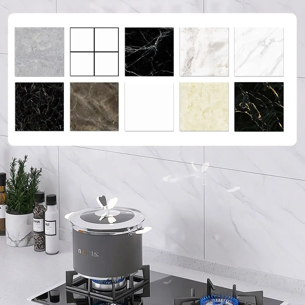 3D Self Adhesive Tiles Floor Stickers Moisture-proof Anti-collision Wallpaper DIY Waterproof Wall Decal