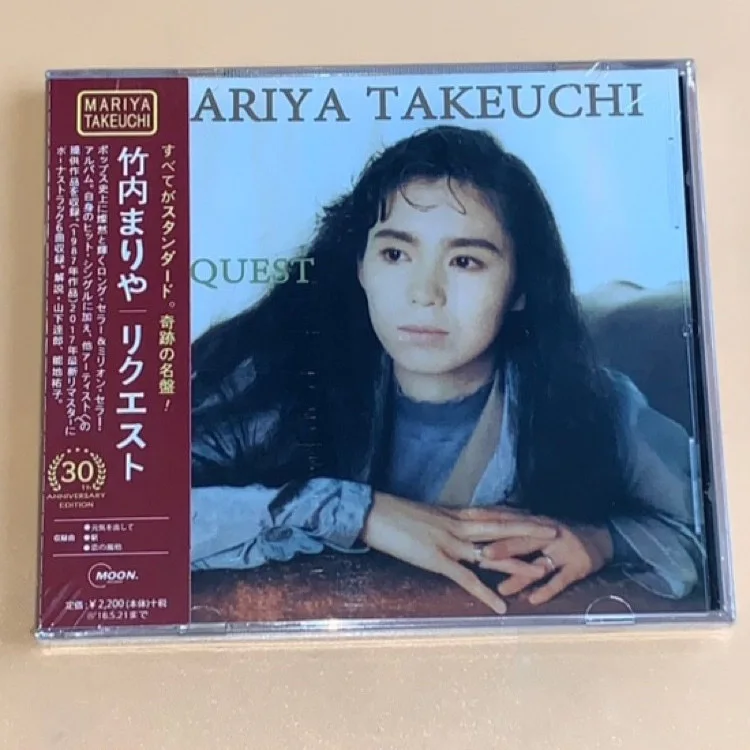 Pop Mariya Takeuchi Music CD REQUEST 30th Anniversary Edition Album Music Record Cosplay Walkman Car Soundtracks Box Collection