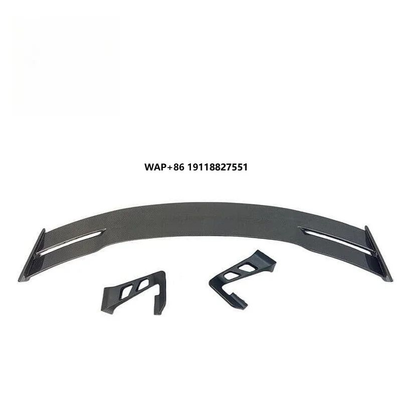 

Carbon Fiber Rear Spoiler Racing Spoiler Wing With Hole Cut Rear Trunk Wing for TTS TTRS Coupe 2015-2020