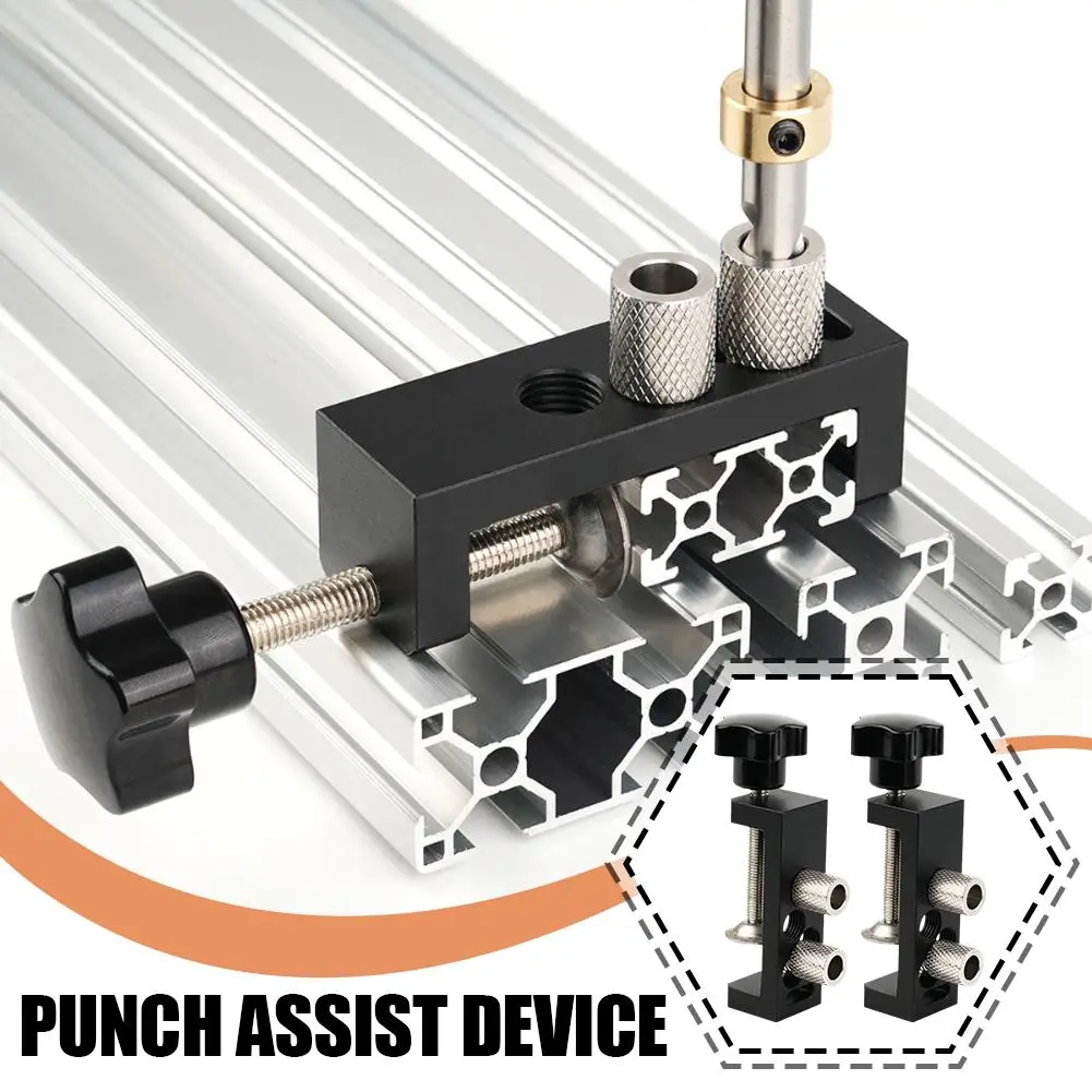 Aluminum Profile Punching Assistant 203040 Aluminum Profile DIY Tool Universal Punching Countersunk Head