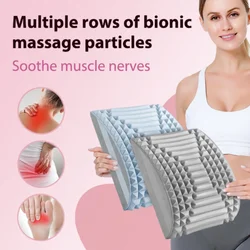 Lumbar Stretcher Pillow Massage Relaxation Lumbar Spine Relieve Yoga Spine Correction Stretching Waist Assist Exercise Equipment