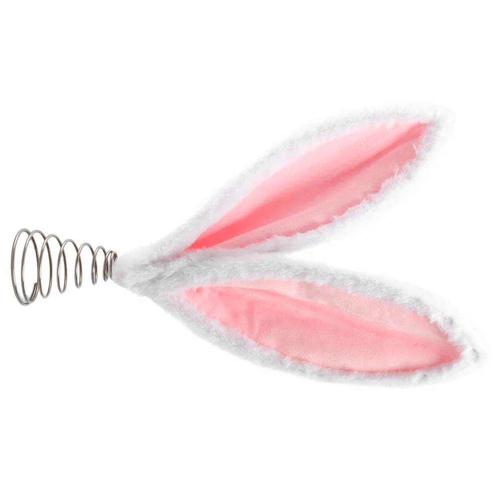 Soft Touch Plush Bunny Ears Tree With Metal Support Base For Secure Placement On Trees During For Spring Festivities