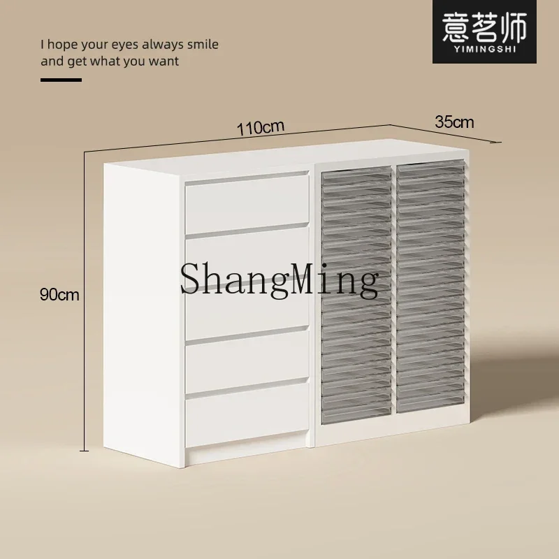 CL manicure cabinet, manicure glue storage cabinet, floor manicure swatch wall side cabinet