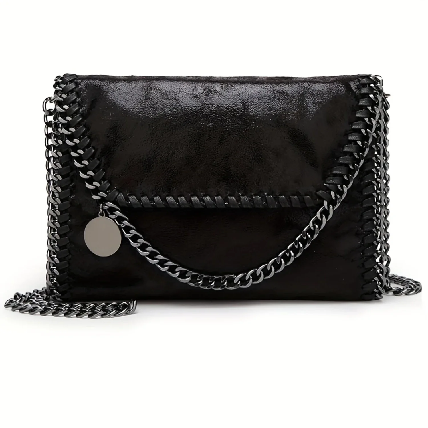 

Retro Style Chain Crossbody Bag - Niche Design Shoulder Purse for Women