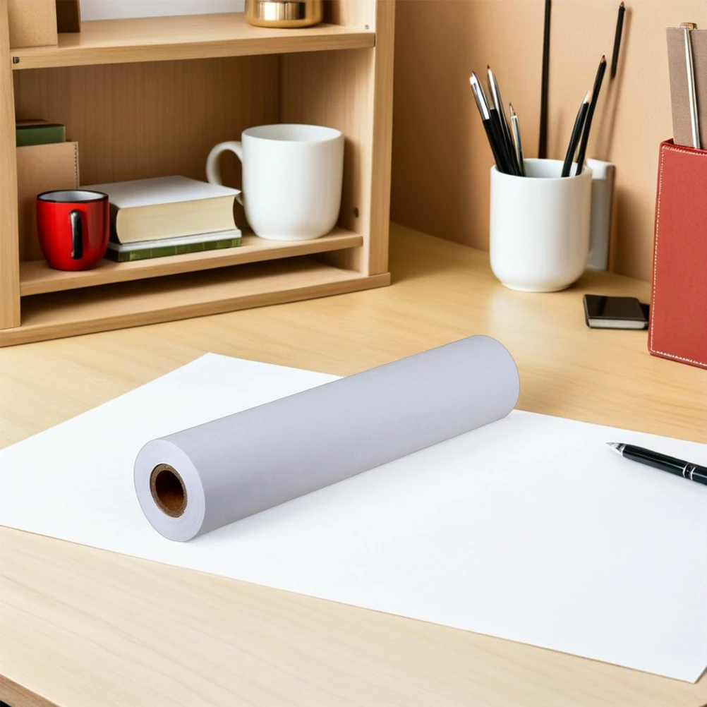 White Drawing Paper Roll Painting Paper Rolls Art Paper Roll for Kid Activity And Painting Art Watercolor Paper Crafts Supplies