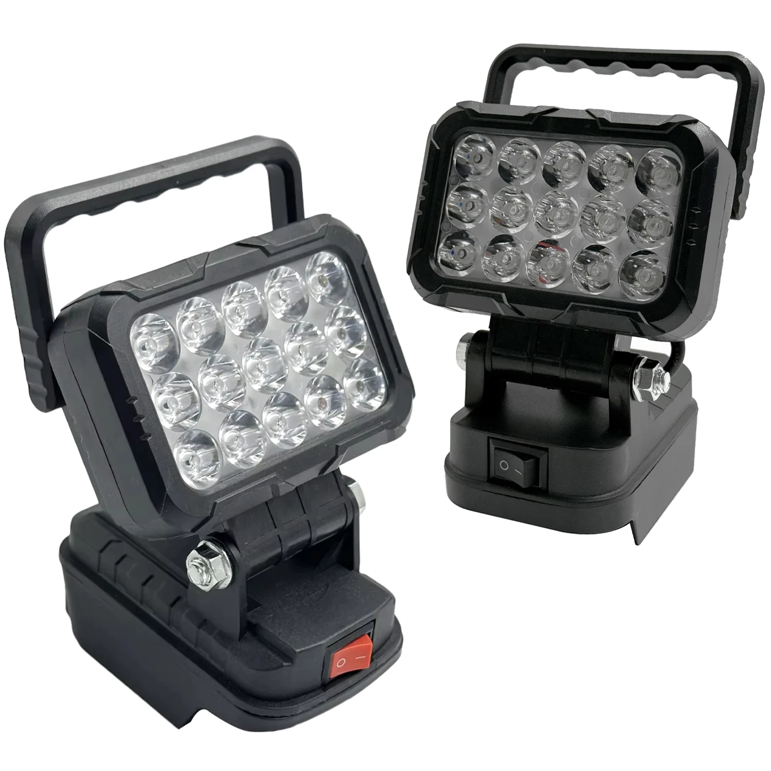 Portable LED work light Compatible with Makita 18 V LXT series Li-ion batteries LED Work Lamp Light with dual USB port