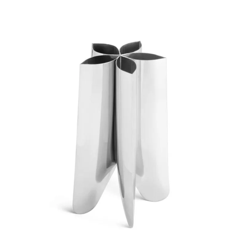 

Modern simple stainless steel mirror flower ware living room bedroom home decoration vase ornament