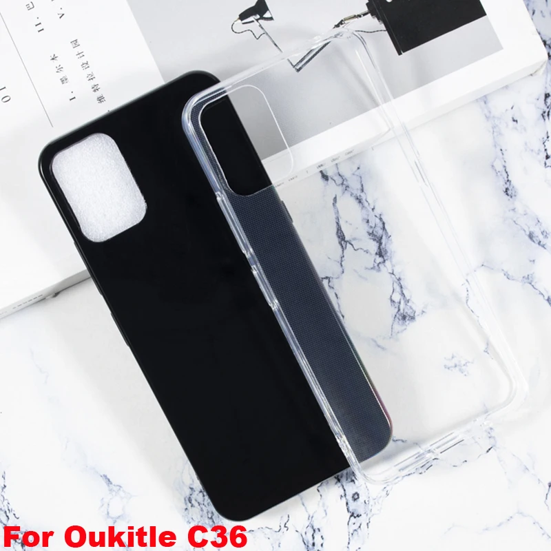 

Soft Black TPU Phone Case For Oukitel C36 Bumper Clear Silicone Case for Oukitel C35 2023 Shell on Etui Oukitel C 35 C 36 Cover