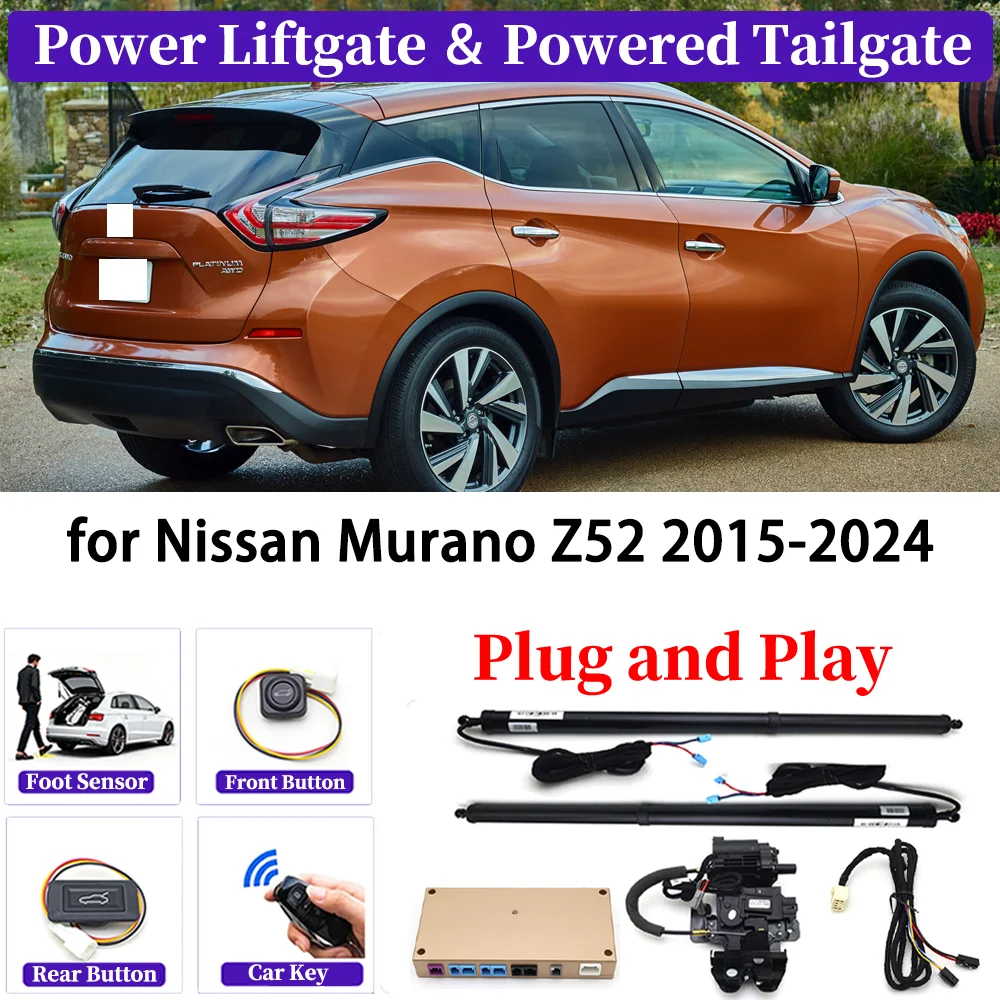 for Nissan Murano Z52 2015-2024 OEM Upgrade Car Automatic Power Liftgate Kit Smart Auto Electric Tailgate System Plug and play