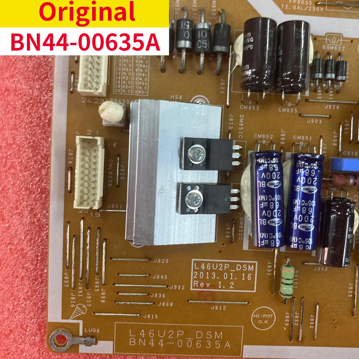 

100% test for BN44-00635A BN44-00635B UN46F8000 L46U2P_DSM power board