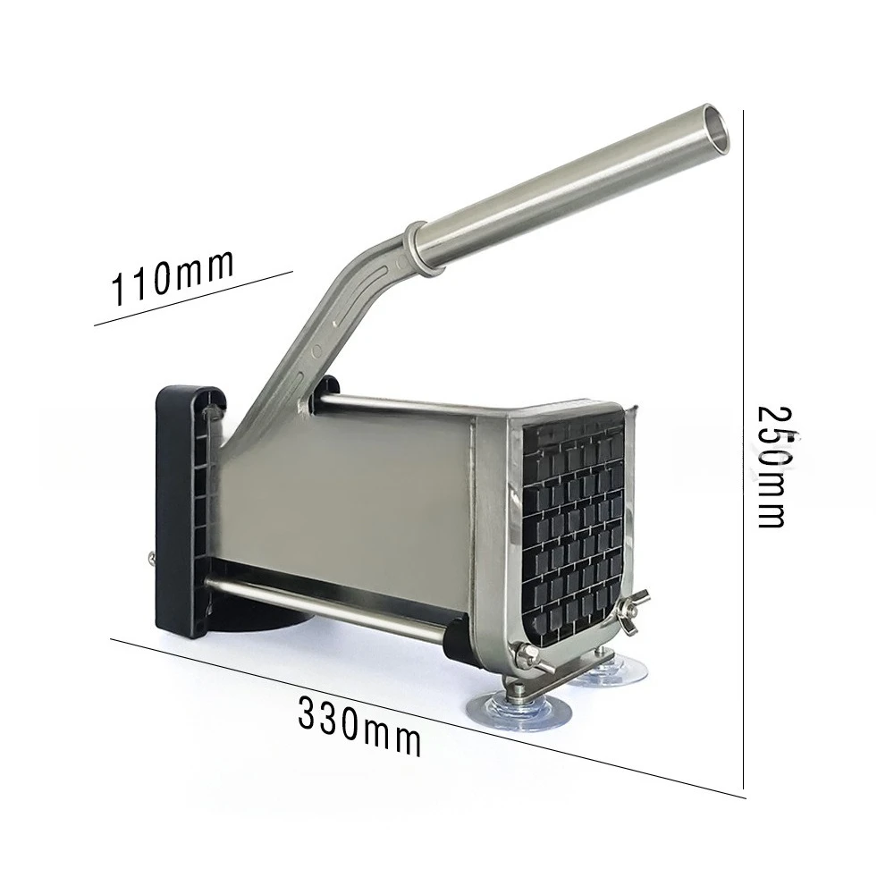 Mesin Pemotong Kentang, Mesin Pencacah Kentang Goreng, Mesin Pengiris, Lobak Buah, Mesin Penghancur Restoran Rumah Pengiris