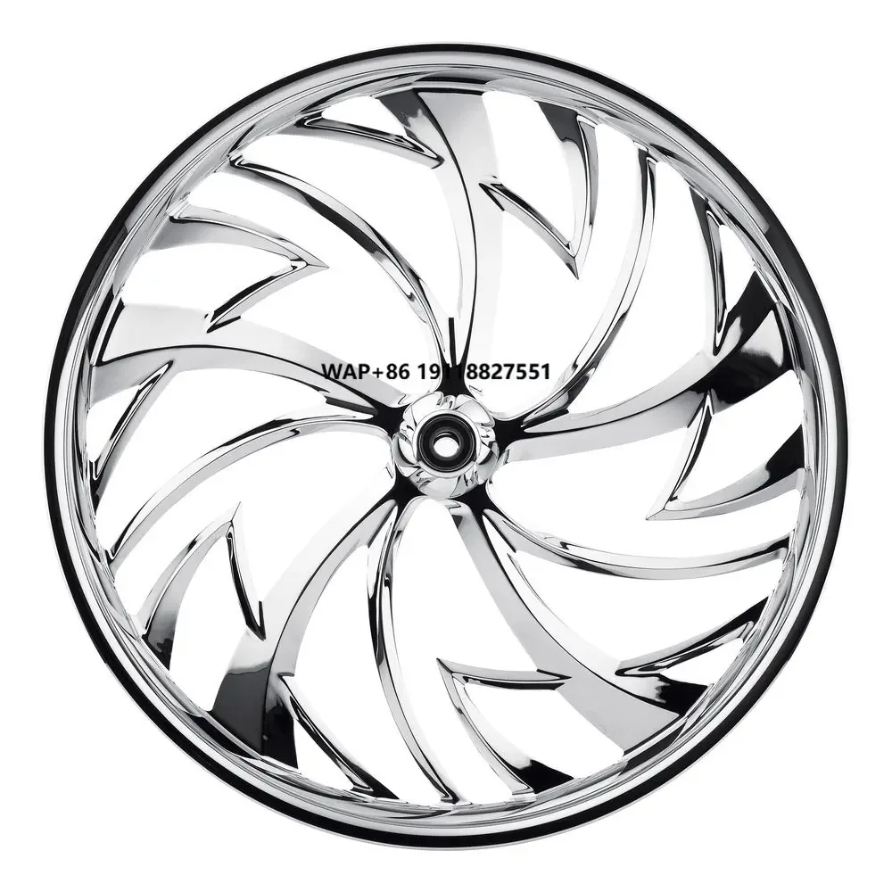 30inch 6061-T6 Forged Aluminum Motorcycle Wheels 6061-T6 Forged Aluminum Rims for Double Light Road king Wheel Hub Rims