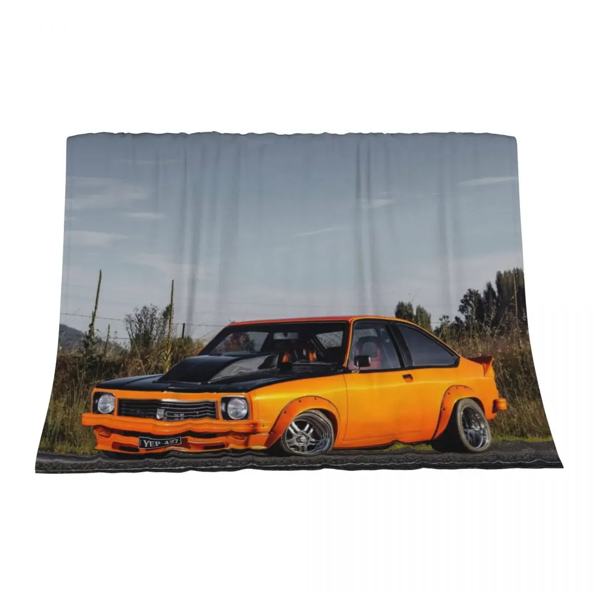 

Brett Russell Holden LX Torana Throw Blanket Warm Polar Soft Big Furrys Blankets