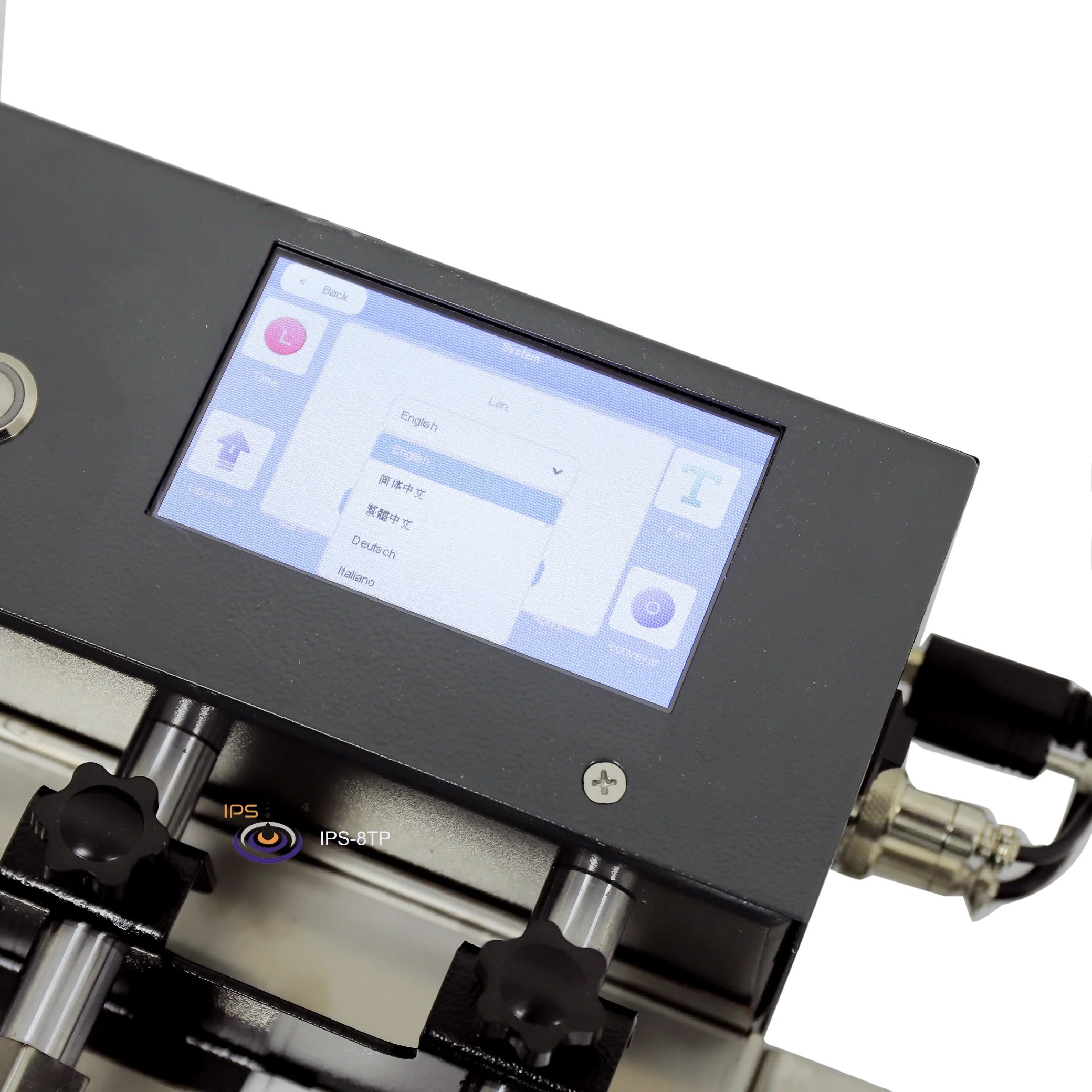 Tij Printer With Paging Machine Card Paper Labels Plastic Bags Fiction Feeder Paging Machine For Logo Text Code Barcode