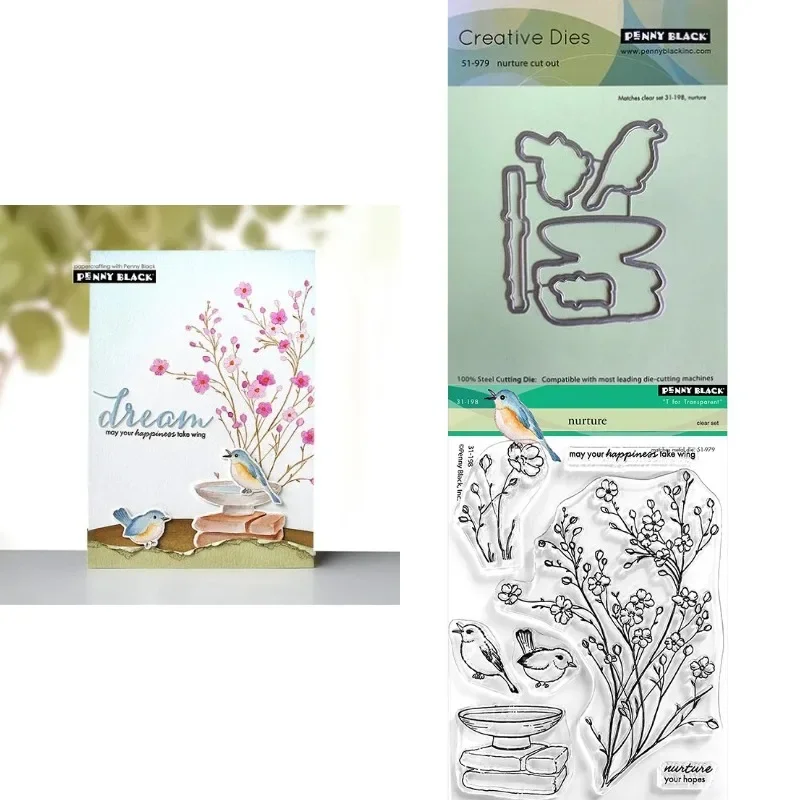 Narcisdagen Zachte bloemblaadjes Metalen snijmallen en stempels voor scrapbooking stencil embossing mal DIY papierkaarten ambachtelijk snijden