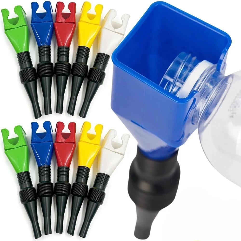 

Пластиковая воронка для замены масла с сетчатым фильтром — многоразовый наполнитель для топлива и моторного масла, используется для заправки и обслуживания автомобилей и мотоциклов.