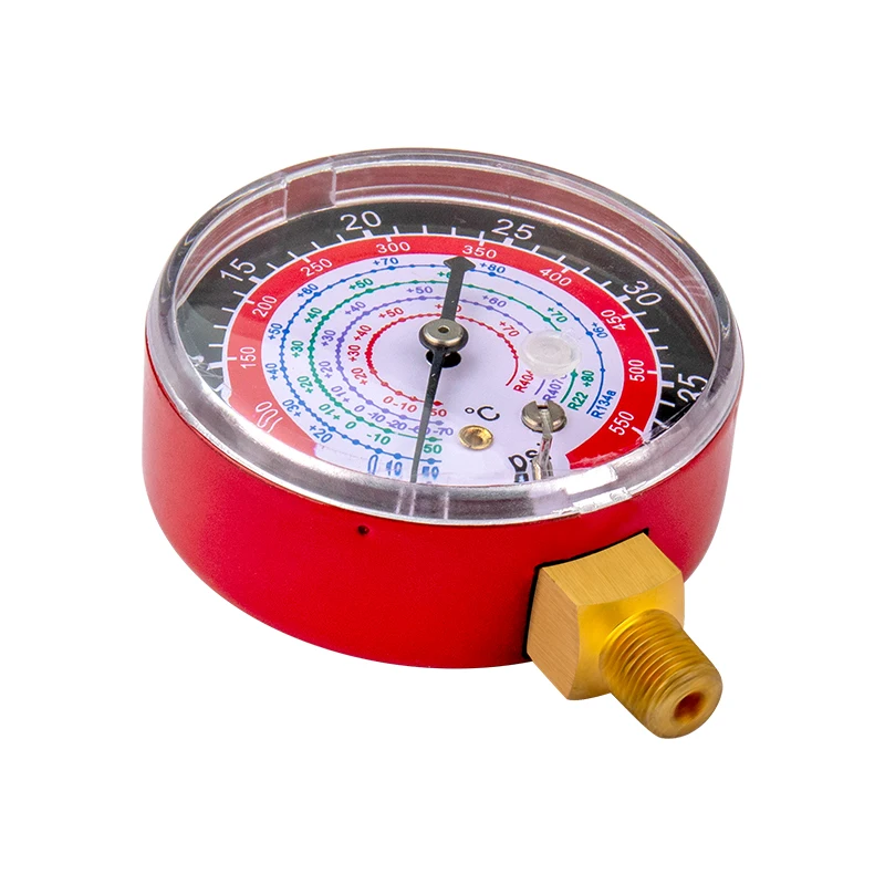 Red High Pressure Gauge for Air Conditioning REFRIGERANT R134a R22 R12 R404a 0-35KG/cm2,0-500PSI