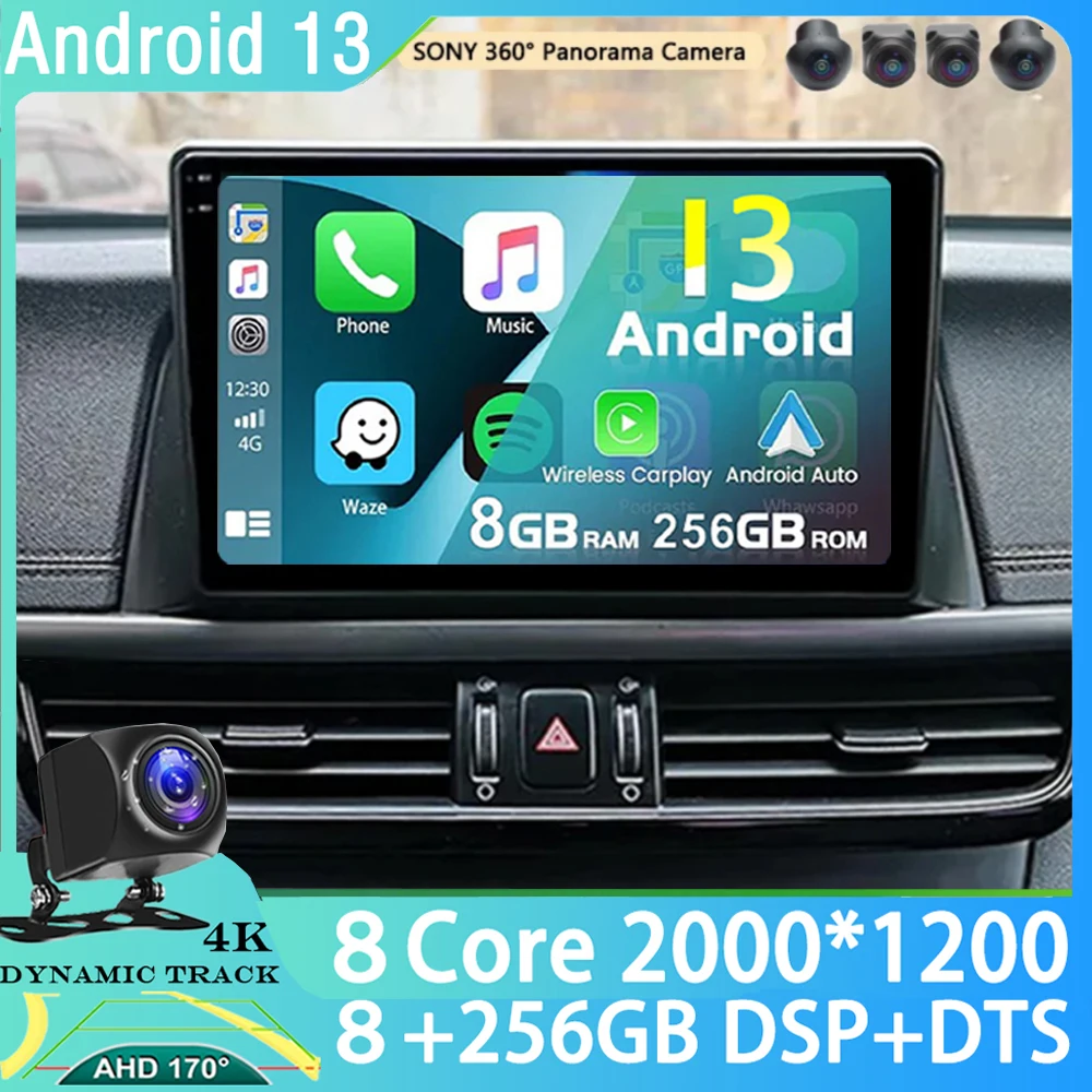 

Android 13 For Kia Optima 4 JF 2015 - 2020 LHD 2K QLED Android Car Radio Multimedia Video Player GPS AI Voice CarPlay Head Unit