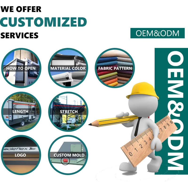 S27 Cassette Camper Van Awning For Caravan For Sale