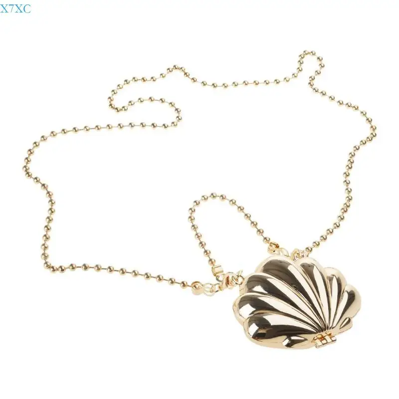 

X7XC Stylish Small Lipstick Crossbody Bag Acrylic Chain Bag Fashion Shoulder Purse