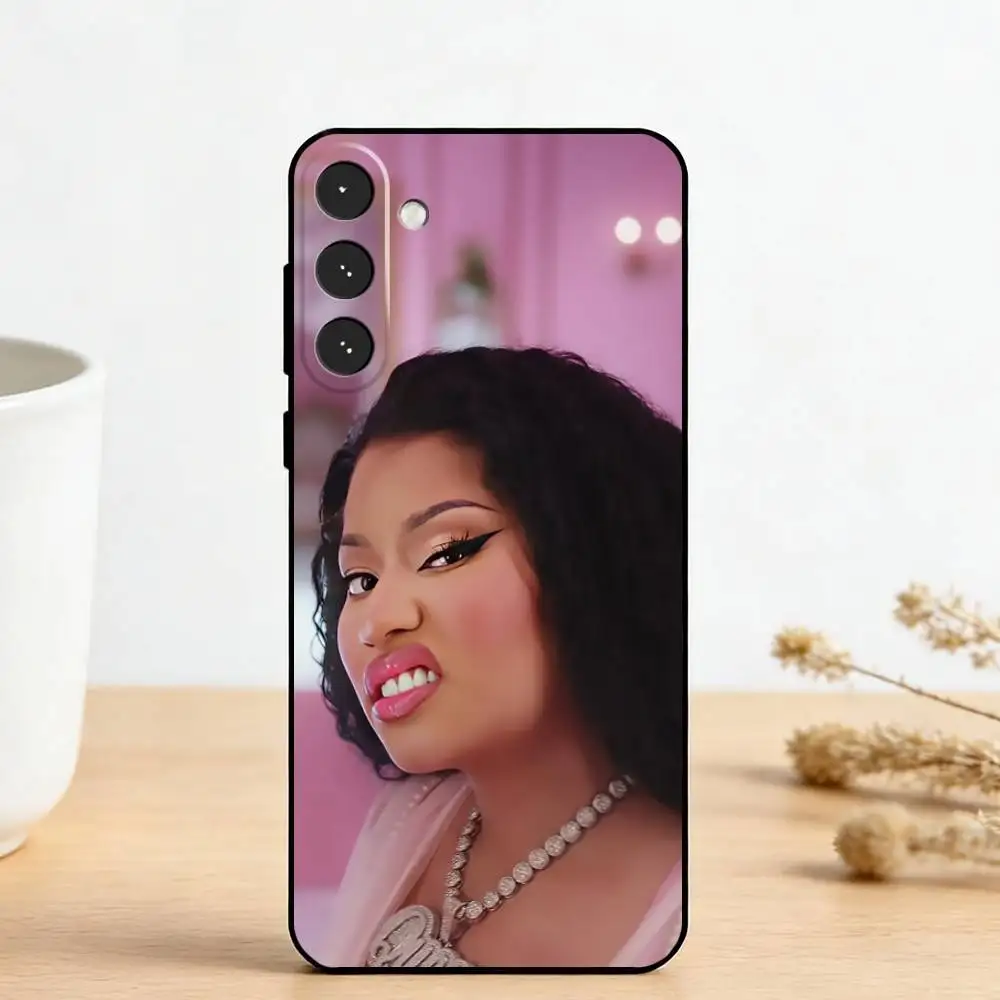 N-Nicki Minaj Female R-Rapper Phone Case For Samsung Galaxy A73,A72,A71,A70,A53,A52,A51,Others Soft Black Cover