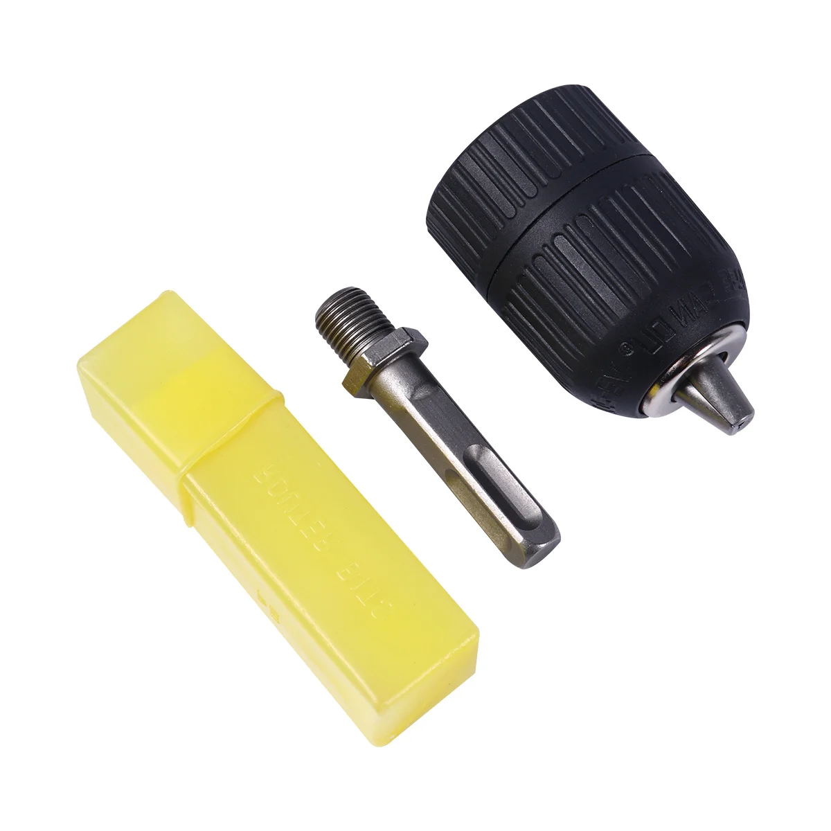 

Drill Chuck Square Handle 2-13mm for Electric Hammer Percussion Drill Adapter Keyless Conversion Tool Key Less Chuck