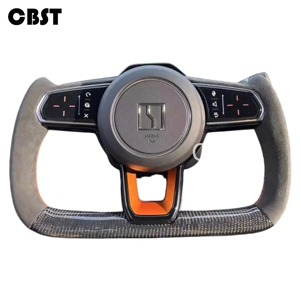 For Zeekr 001 F1 mode carbon fiber steering wheel available in multiple colors and styles customizable