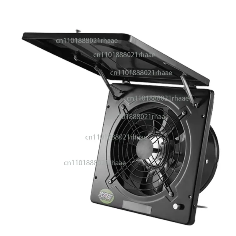 

Kitchen Ventilation Fan Household Exhaust Fan High Speed Powerful Exhaust Fan 10 Inch Wall Type Window Flip Range Hood