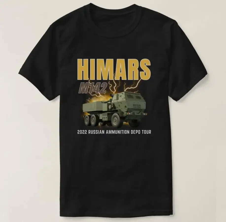

Himars M142 Russian Ammunition Depo Tour Men T-Shirt Short Sleeve Casual 100% Cotton O-Neck Summer TShirt